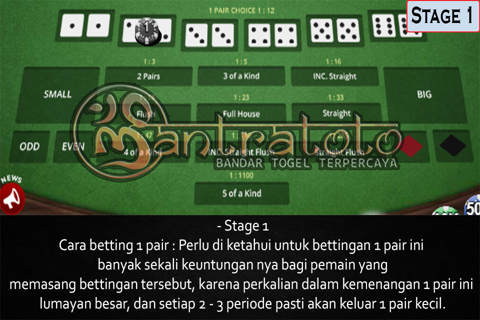 Tips Menang Poker Dice 1