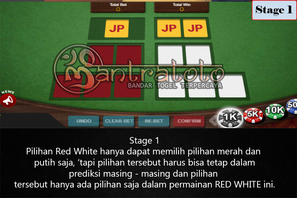 Tips Menang RED WHITE 1