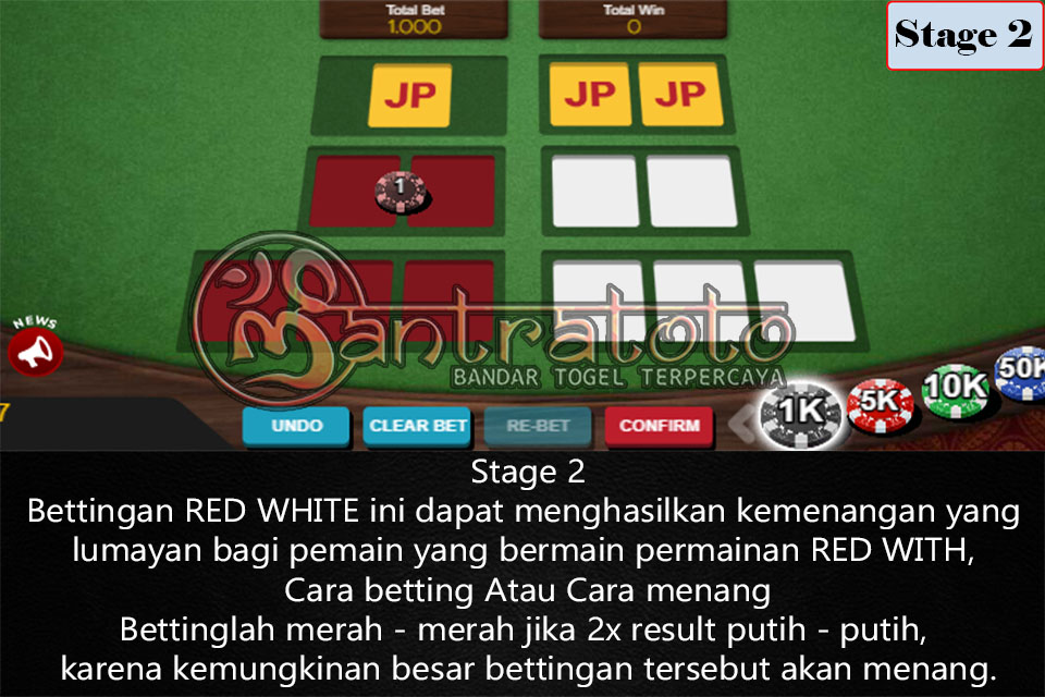 Tips Menang RED WHITE 2