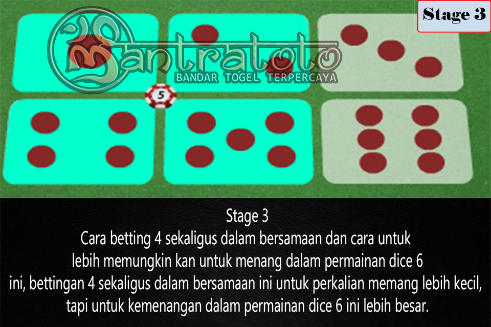 Tips Menang Dice 6 3
